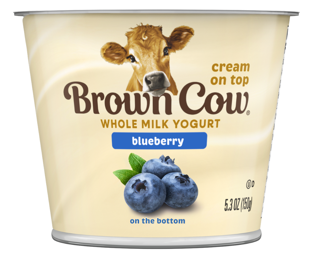 Brown Cow Blueberry 5.3oz