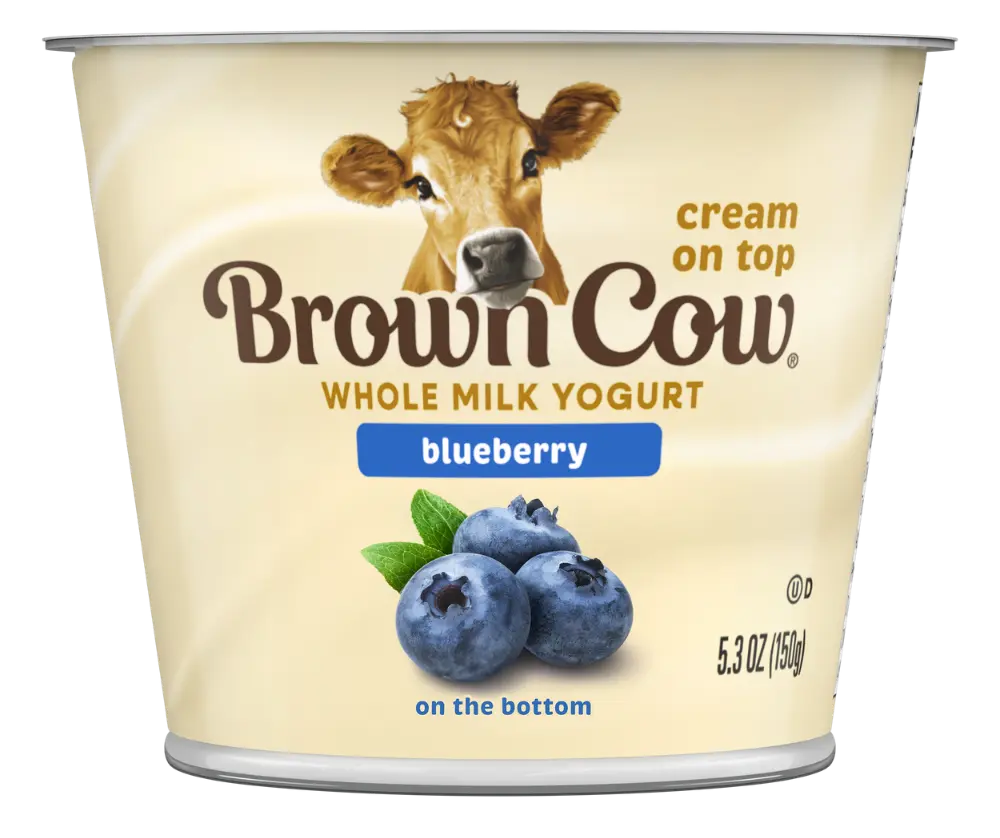 Brown Cow Blueberry 5.3oz