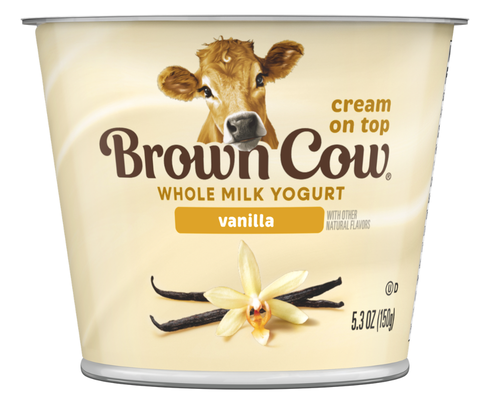 Brown Cow Vanilla 5.3oz