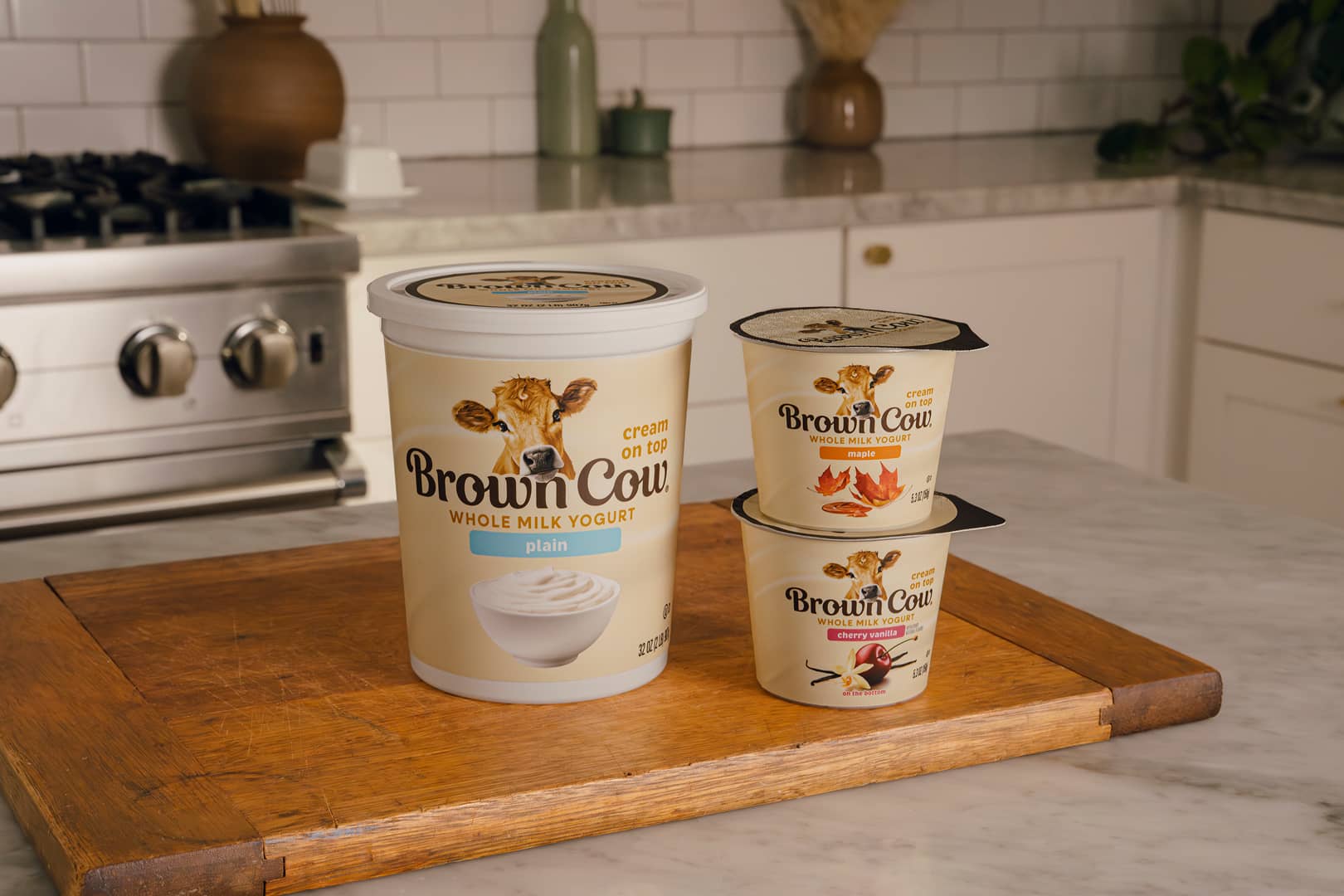 Brown Cow Whole Milk Yogurts
