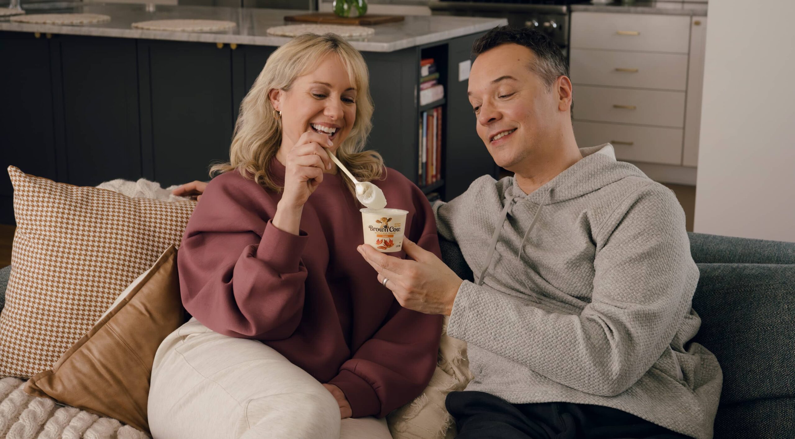 Pick up a cup and taste what whole milk yogurt with a rich cream top is all about.