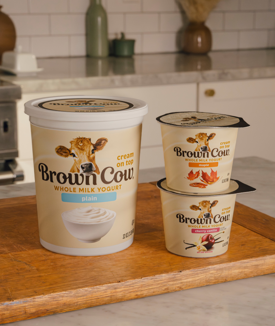 View Brown Cow Yogurts