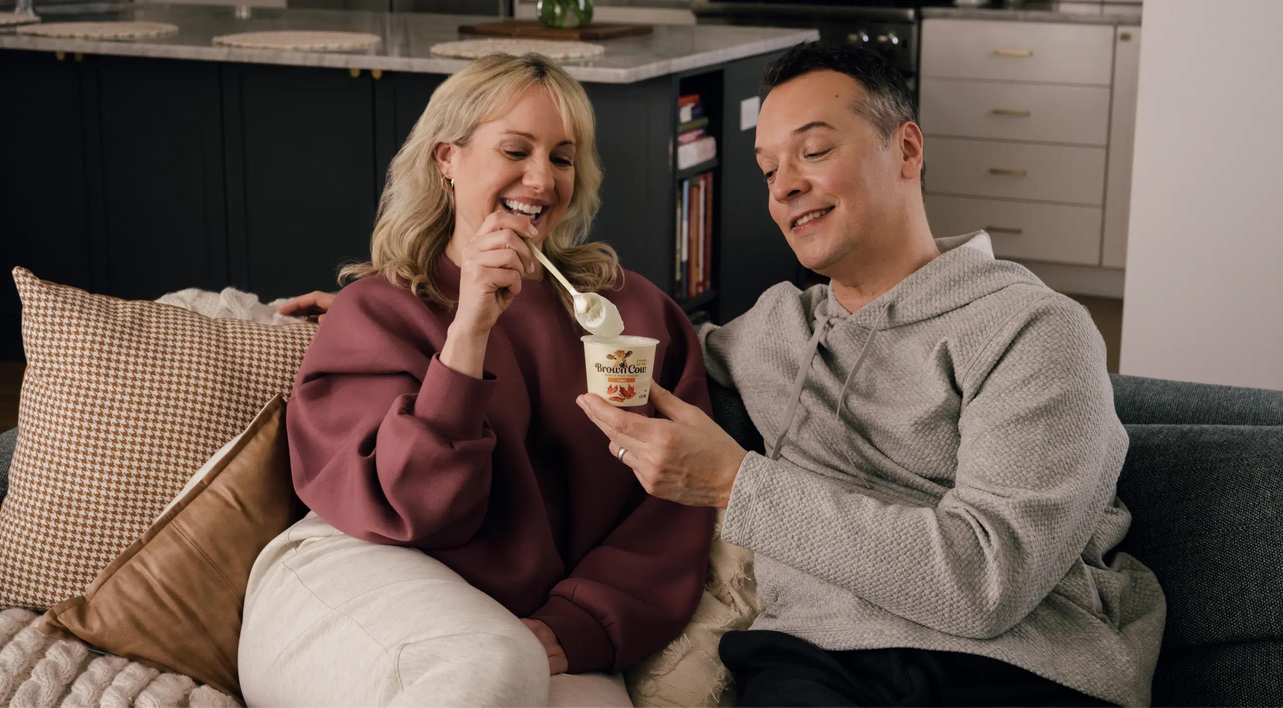 Pick up a cup and taste what whole milk yogurt with a rich cream top is all about.