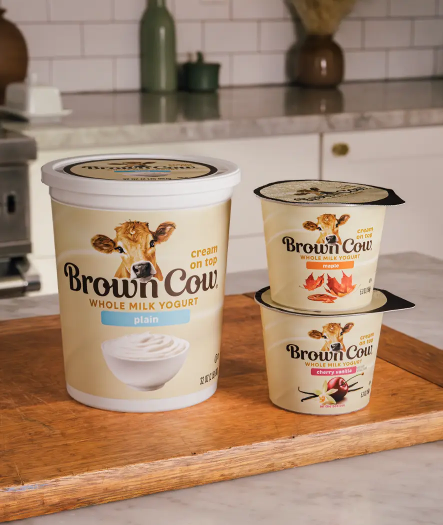 View Brown Cow Yogurts