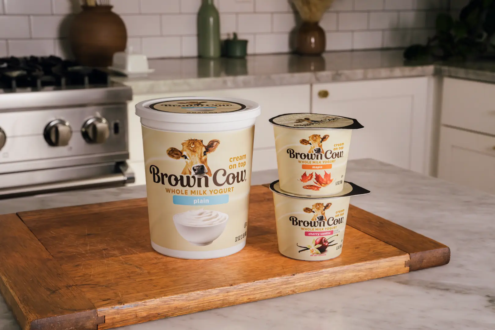 View Brown Cow Yogurts